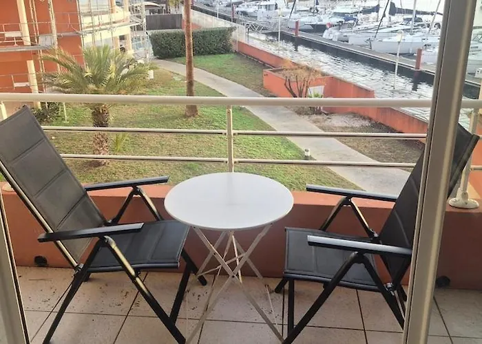 Le Matago A28, Vue Port, Clim, Parking, Piscine * 아그