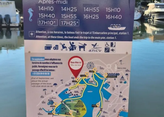 Le Matago A28, Vue Port, Clim, Parking, Piscine 아파트