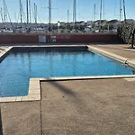 דירה Le Matago A28, Vue Port, Clim, Parking, Piscine אגדה