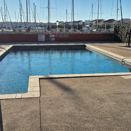 Appartement Le Matago A28, Vue Port, Clim, Parking, Piscine Agde
